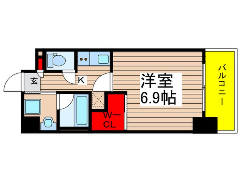 間取図 シーズンフラッツ矢場
