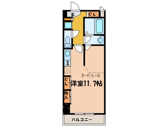 間取図 クリサスレジデンス枇杷島