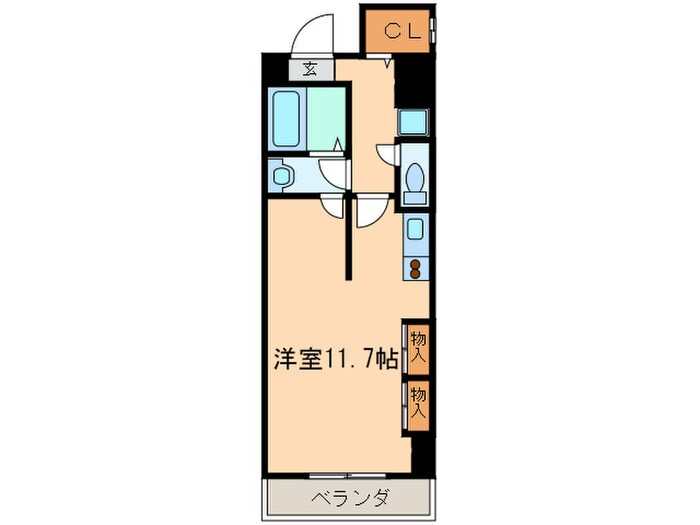 間取り図 クリサスレジデンス枇杷島