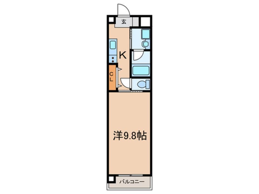 間取図 メゾン　ド　ビジェ