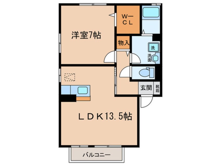 間取図 グランシャリオ