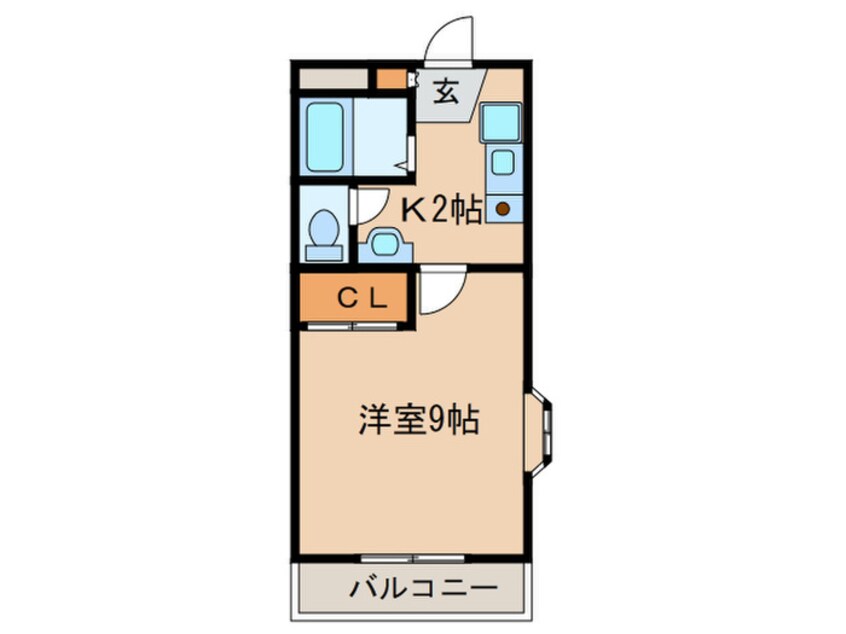 間取図 ＡＭＥＮＩＴＹ中央