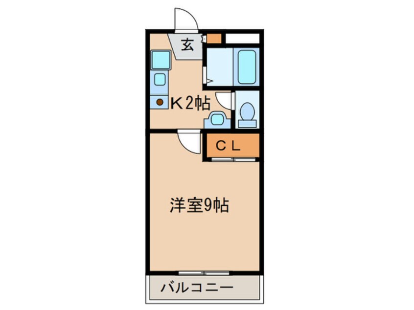 間取図 ＡＭＥＮＩＴＹ中央
