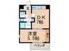 アネックスHIKARI 1DKの間取り