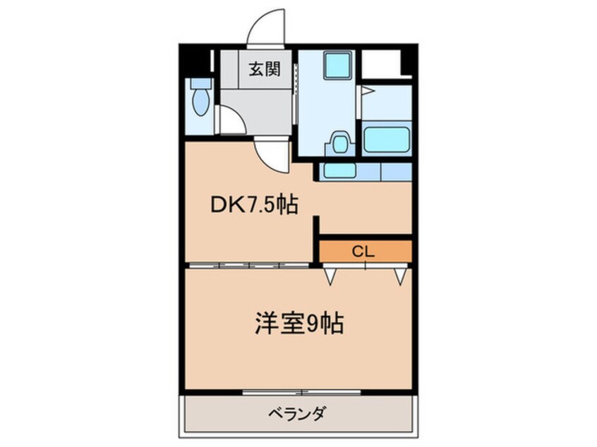 間取図 スクエアコート