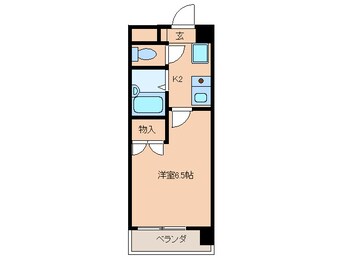 間取図 カ－サ川並