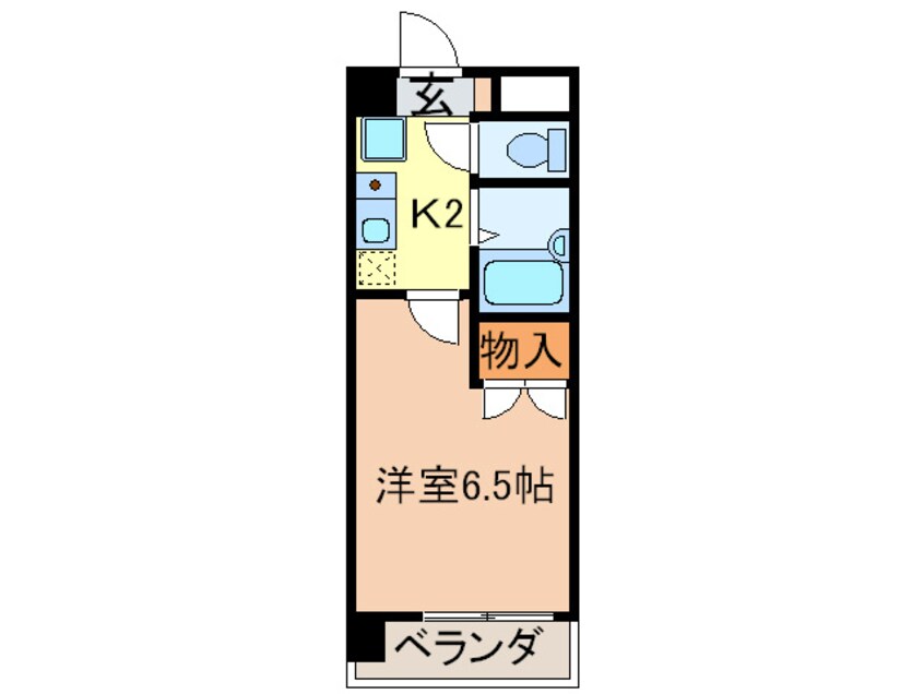 間取図 カ－サ川並