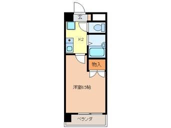 間取図 カ－サ川並