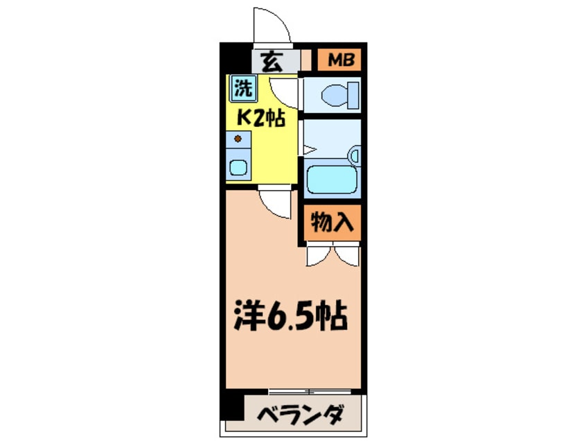 間取図 カ－サ川並