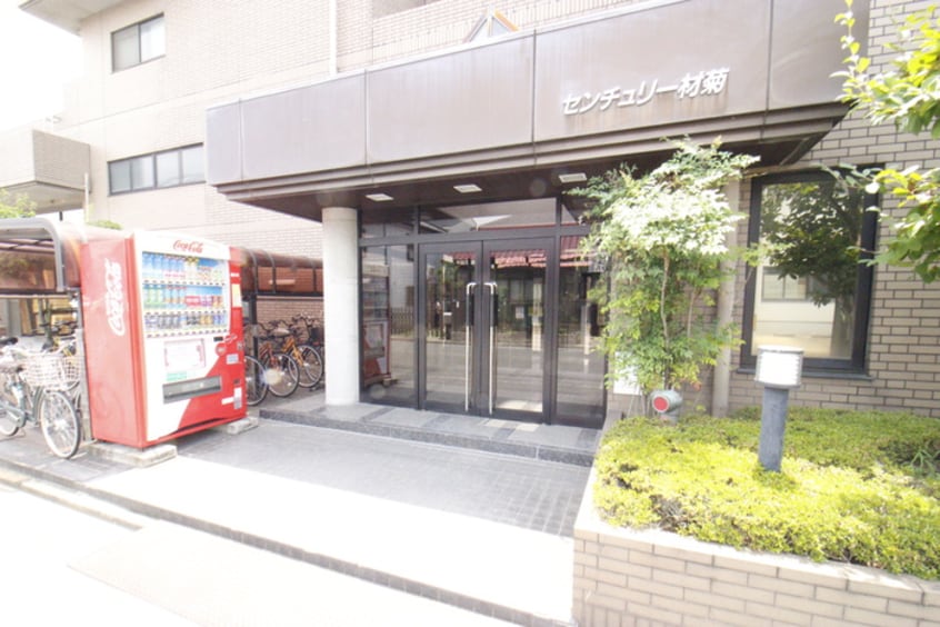 エントランス部分 センチュリー材菊