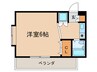 セリニティ塩釜口 1Rの間取り