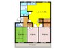 スカイタウン大山 3LDKの間取り