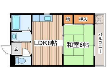 間取図 サンハイツ高蔵