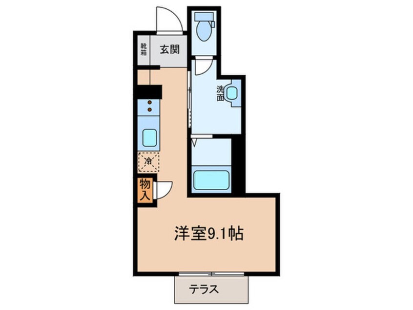 間取図 warmful　RS　1