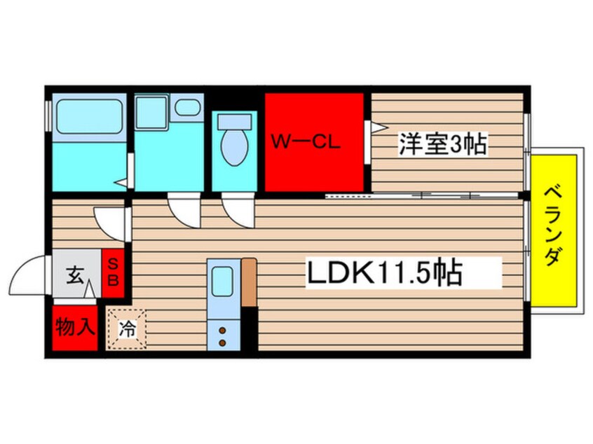 間取図 ビランチャ