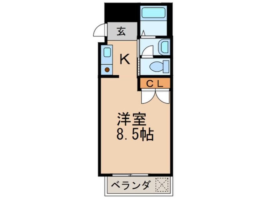 間取図 グランドシャト－Ｋ１