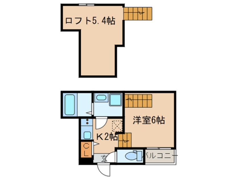 間取図 イデアーレ尼ケ坂