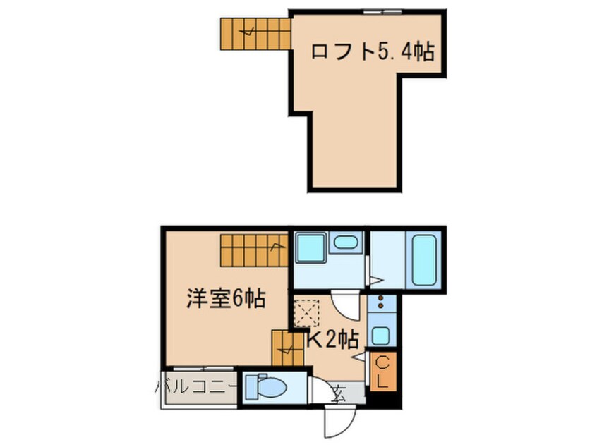 間取図 イデアーレ尼ケ坂