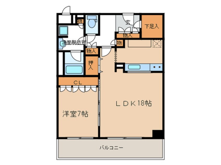 間取図 メイビル向陽町