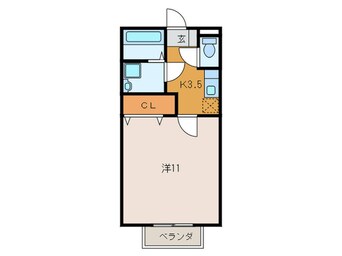 間取図 ティーワン日高