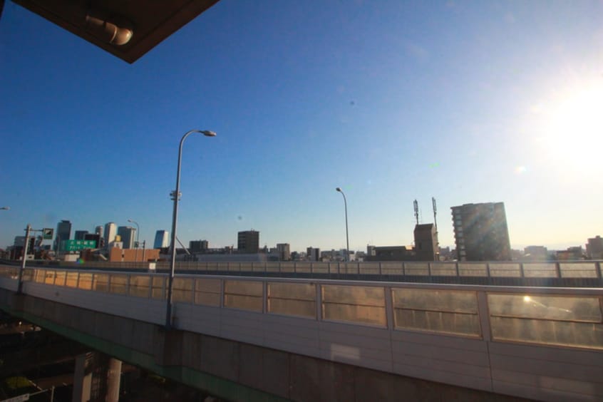 室内からの展望 リバ－ジュ