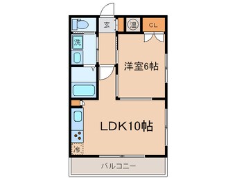 間取図 Ｒ－ＣＯＵＲＴ泉