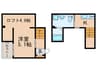 STUDIO　MARMS 1Kの間取り