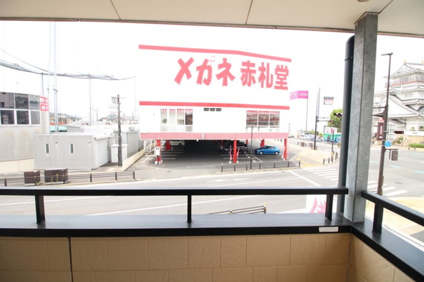 室内からの展望 十塚コーラス