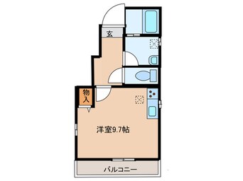 間取図 西区貝田町アパート