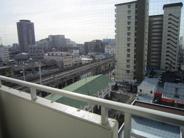 室内からの展望 コートアクシス新栄