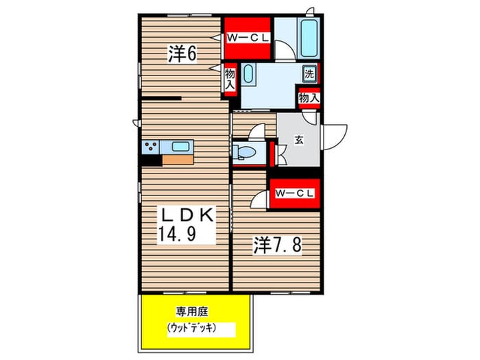 間取り図 BEREO SAKURAYAMA