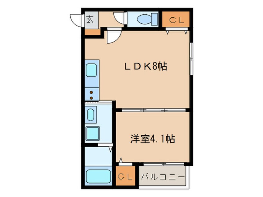 間取図 エンジェルケープ