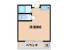 フォ－ラム北 1Rの間取り