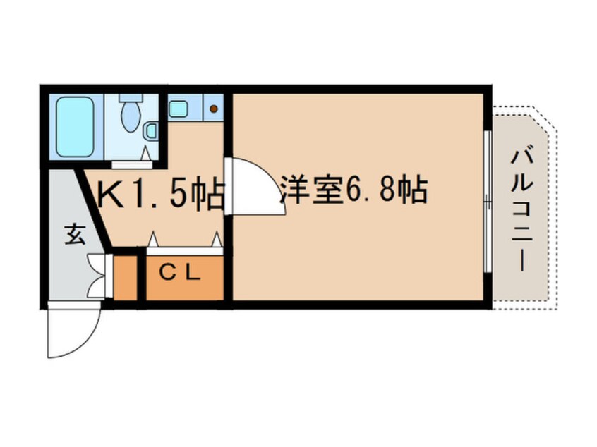 間取図 リアナ一宮アパートメント