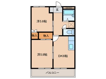 間取図 ハイム東岡崎