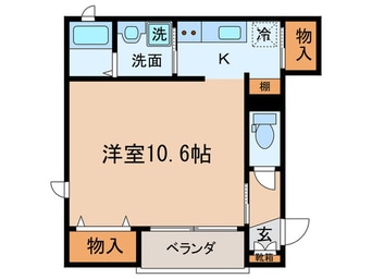 間取図 Azur扶桑