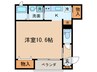 Azur扶桑 1Kの間取り
