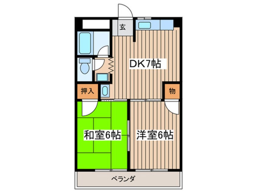 間取図 山田マンション