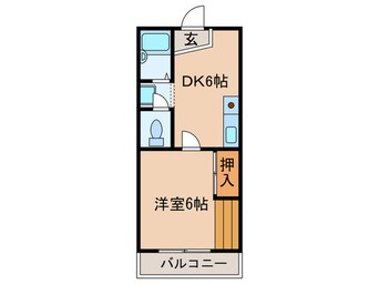 間取図 ジュネス上条