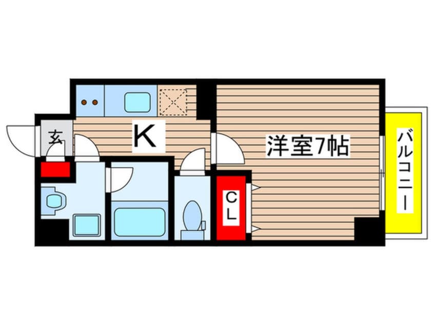 間取図 プロシ－ド吹上