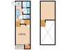 Creo矢田 1Kの間取り