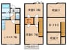 maison noahie A 2LDKの間取り