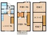 maison noahie A 2LDKの間取り