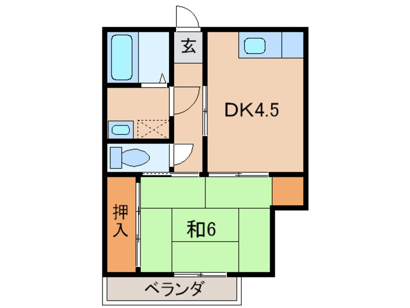 間取図 サンコ－ト城南
