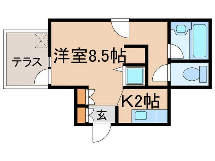 間取り図 ハイネス東山