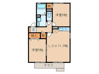 間取図 Ｊｓ２５４