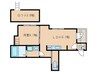 ＧＬＡＤＯ金山 1LDKの間取り