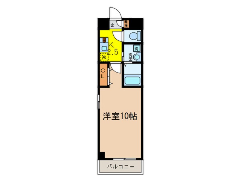 間取図 プルミエコ－ト