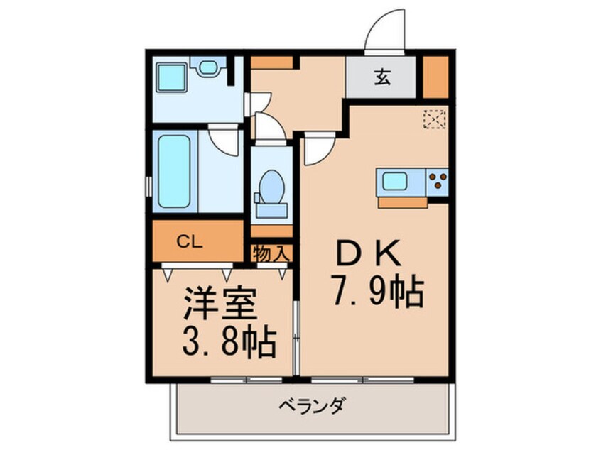 間取図 金山アイサンメゾン