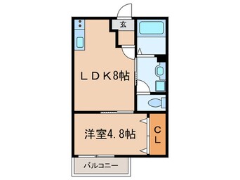 間取図 N：グレイス